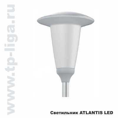 Светильник торшерный ATLANTIS LED 43W, парковый светильник ATLANTIS LED 43W, торшерный светильник ATLANTIS LED 43W, Россия, Москва, ТехПромЛига, 8 499 713-40-59, www.tp-liga.ru